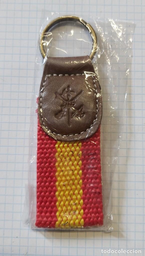 Militaria: Llavero de la brigada paracaidista de la legi&oacute;n espa&ntilde;ola