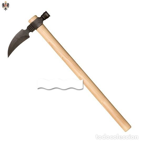 Militaria: HACHA TOMAHAWK PIPE SIGLO XVII AMERICAN SPONTOON 56 CMS