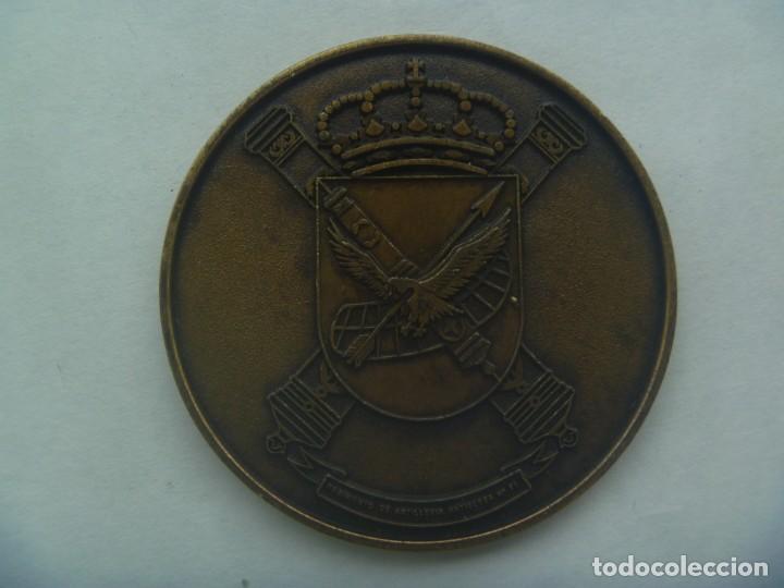 Military Antiques: REGIMIENTO ARTILLERIA ANTIAEREA N&ordm; 71 : MEDALLON CONMEMORATIVO