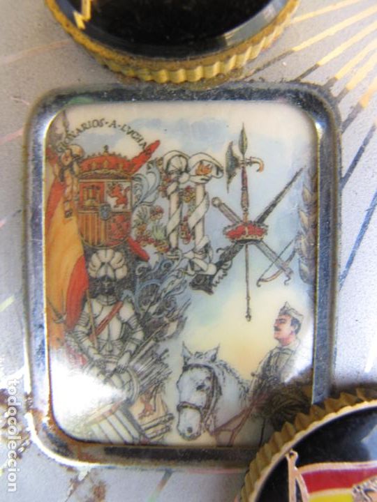 Military Antiques: 11.- Ins&oacute;lito marco Legionarios a luchar