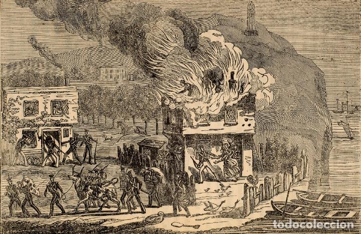 Militaria: L&aacute;mina Cuadro Batalla de Andoain, Guip&uacute;zcoa. Guerras Carlistas. Siglo XIX. Espa&ntilde;a. R&eacute;plica actual