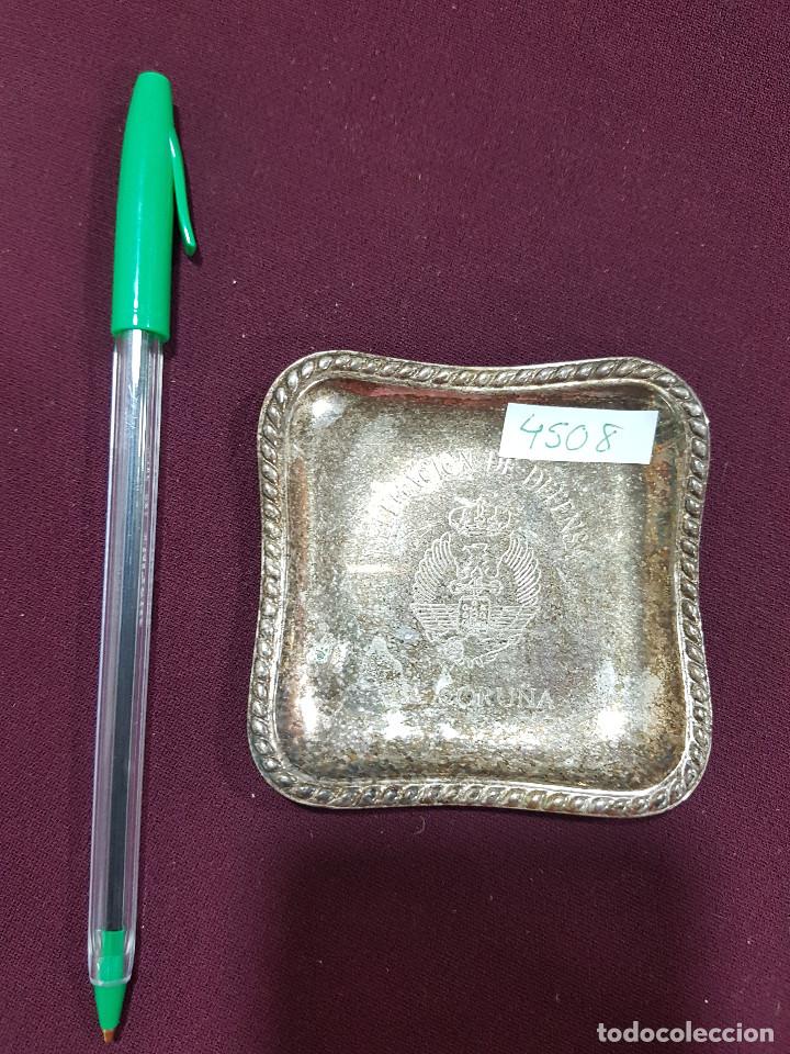 Military Antiques: PLATITO DE LA DELEGACION DE DEFENSA DE LA CORU&Ntilde;A