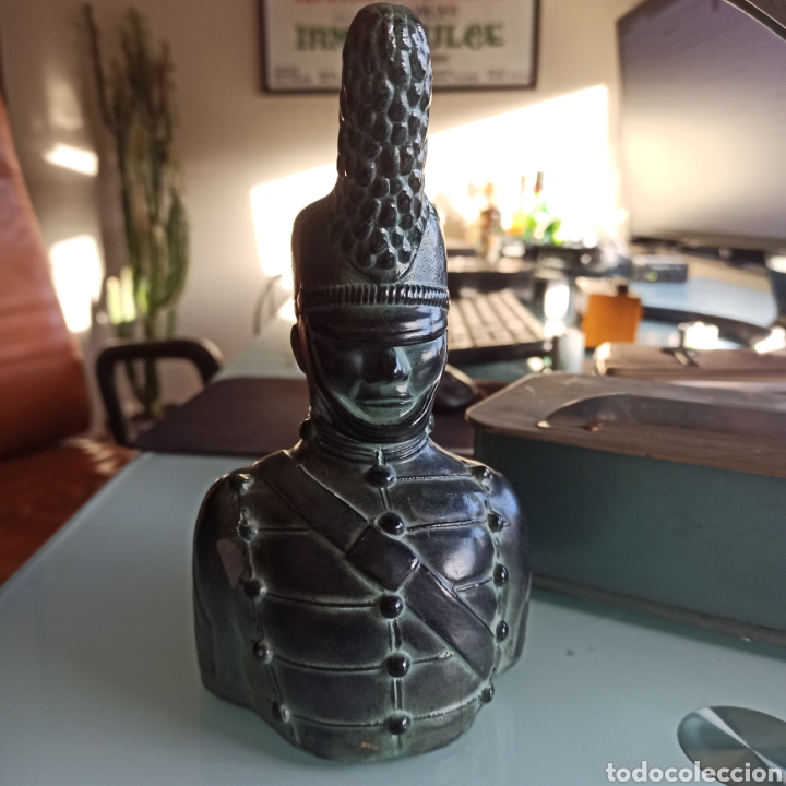 Military Antiques: Estatuilla de cadete de West Point en bronce pintado por Jacunski