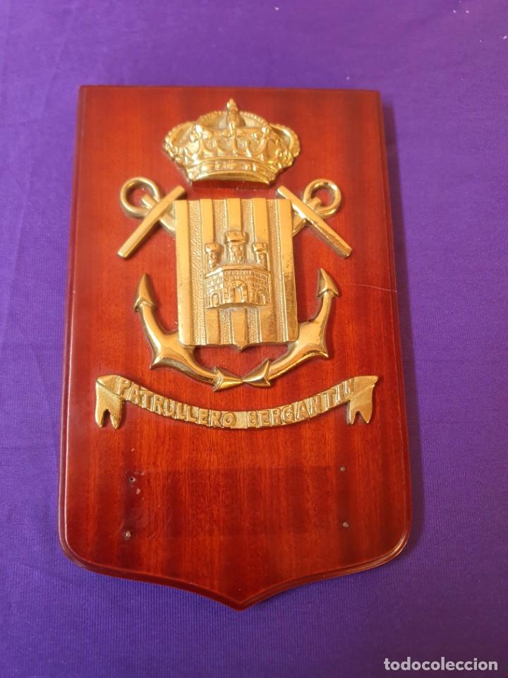 Military Antiques: METOPA con madera Patrullero Bergantin