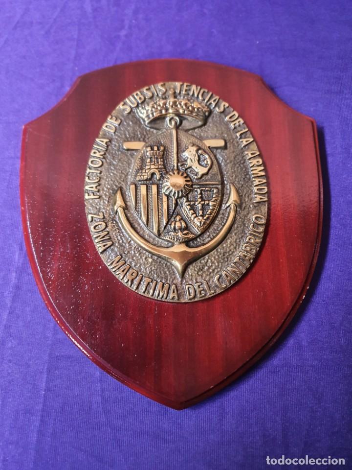 Military Antiques: METOPA con madera Zona Maritima Cantabrico