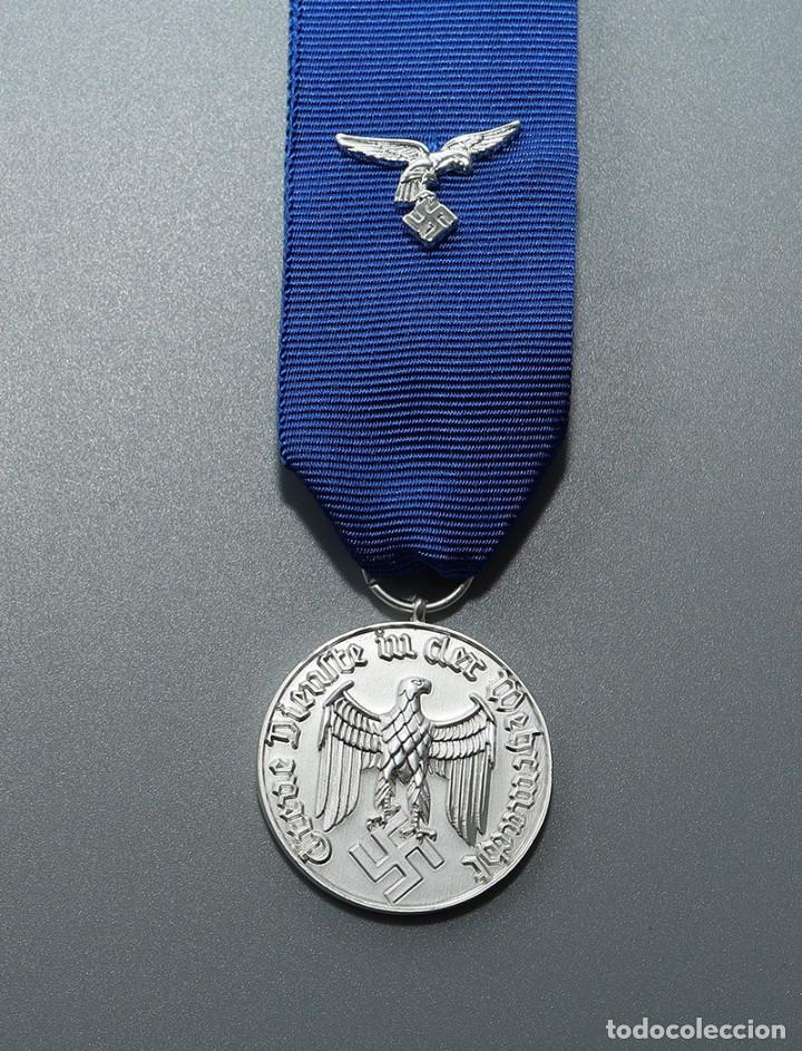 Military Antiques: REPRODUCCI&Oacute;N MEDALLA 4 A&Ntilde;OS DE SERVICIO LUFTWAFFE
