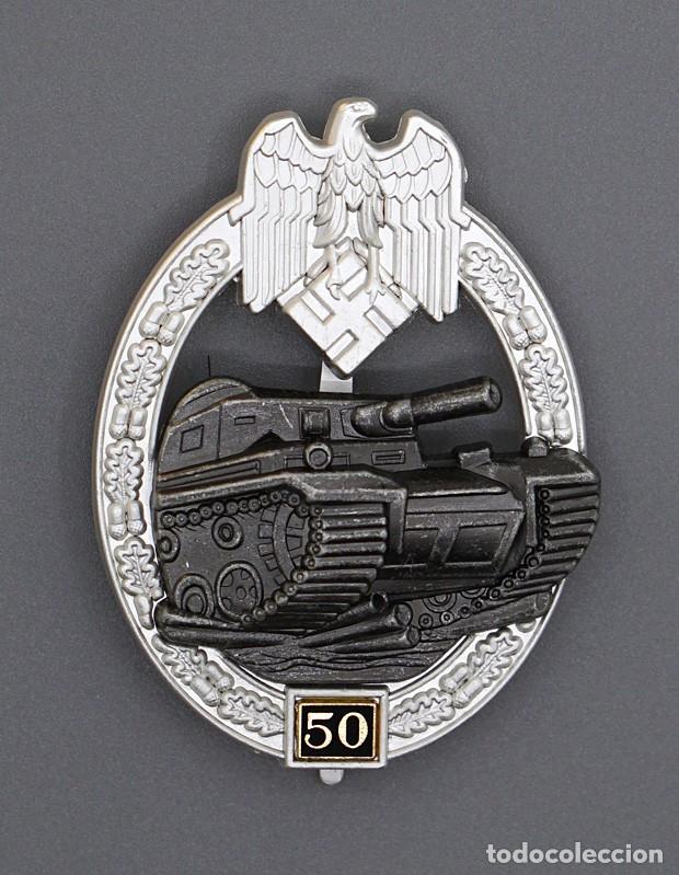 Military Antiques: REPRODUCCI&Oacute;N INSIGNIA DE ASALTO PANZER, 50 ACCIONES