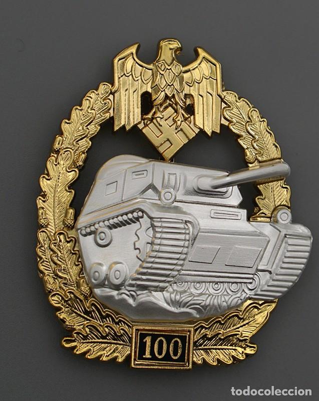 Military Antiques: REPRODUCCI&Oacute;N INSIGNIA DE ASALTO PANZER, 100 ACCIONES