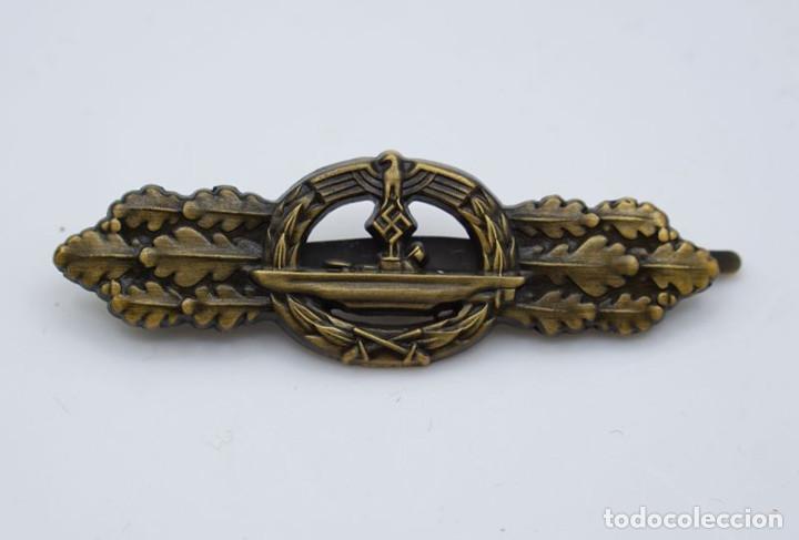 Military Antiques: REPRODUCCI&Oacute;N INSIGNIA DE COMBATE SUBMARINOS EN BRONCE