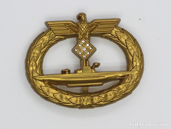 Military Antiques: REPRODUCCI&Oacute;N INSIGNIA U-BOAT CON DIAMANTES