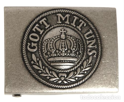 Military Antiques: REPRODUCCI&Oacute;N HEBILLA PRUSIANA