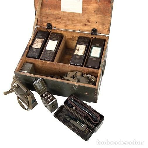 Military Antiques: EQUIPO TELECOMUNICACIONES EJERCITO CHECO