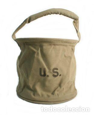 Militaria: REPRODUCCI&Oacute;N CUBO DE LONA PARA AGUA US