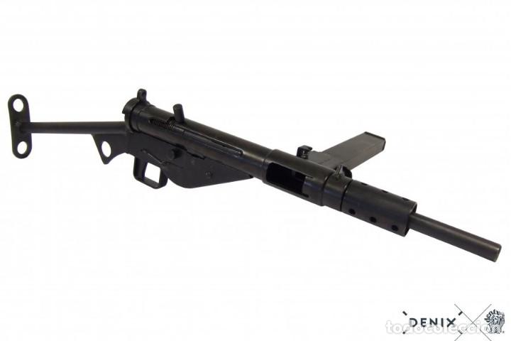 Military Antiques: REPRODUCCI&Oacute;N SUBFUSIL STEN MARK II DENIX