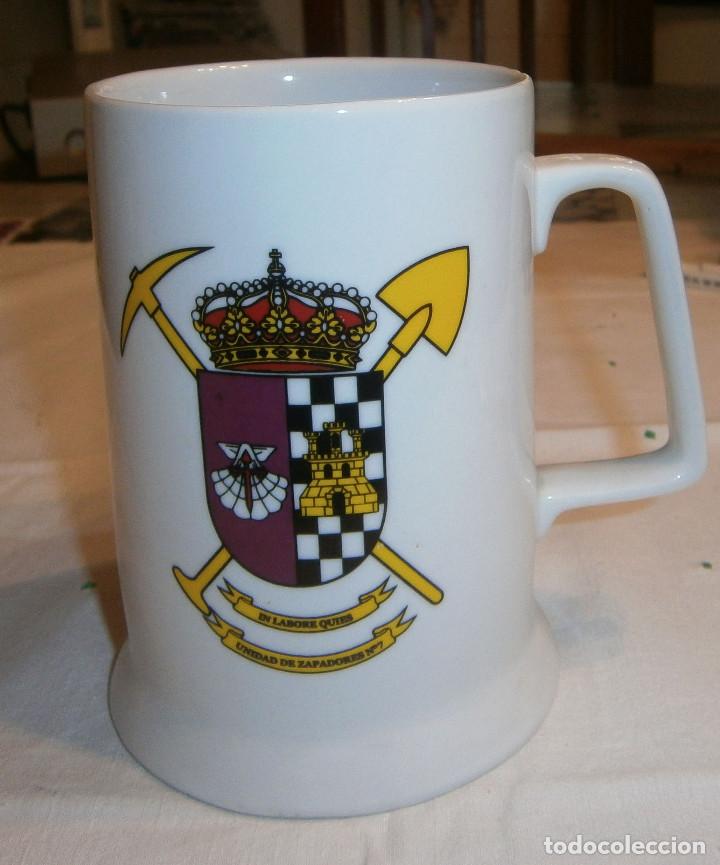 Military Antiques: jarra unidad de zapadores n&ordm; 7