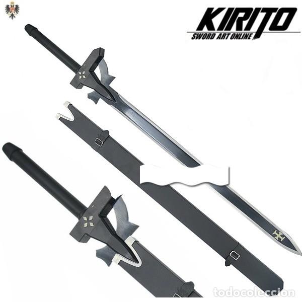 Military Antiques: ESPADA KIRITO SWORD ART ONLINE + VAINA 97 CMS