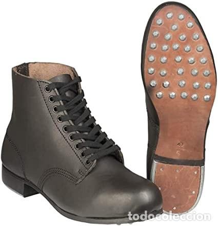 Military Antiques: REPRODUCCI&Oacute;N BOTAS CORTAS WEHRMACHT NEGRAS
