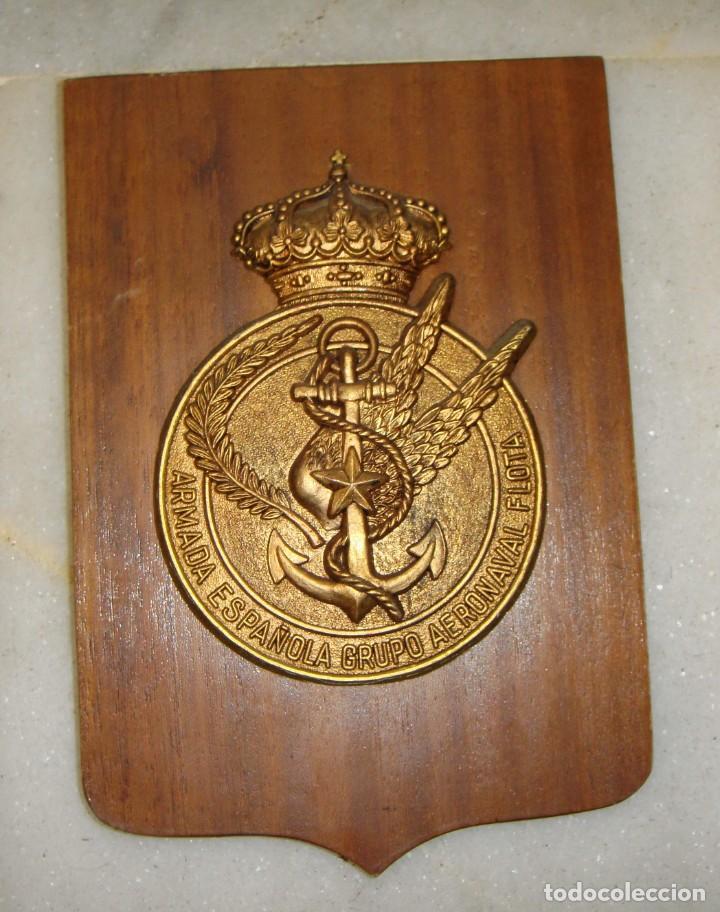 Militaria: Metopa Armada Espa&ntilde;ola &middot; Grupo Aeronaval de la Flota &middot; Bronce