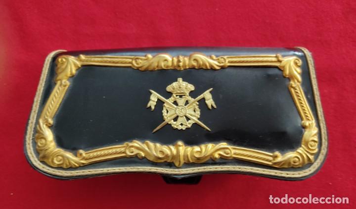 Military Antiques: CARTUCHERIN DE GALA DEL REGIMIENTO DE husares de la princesa