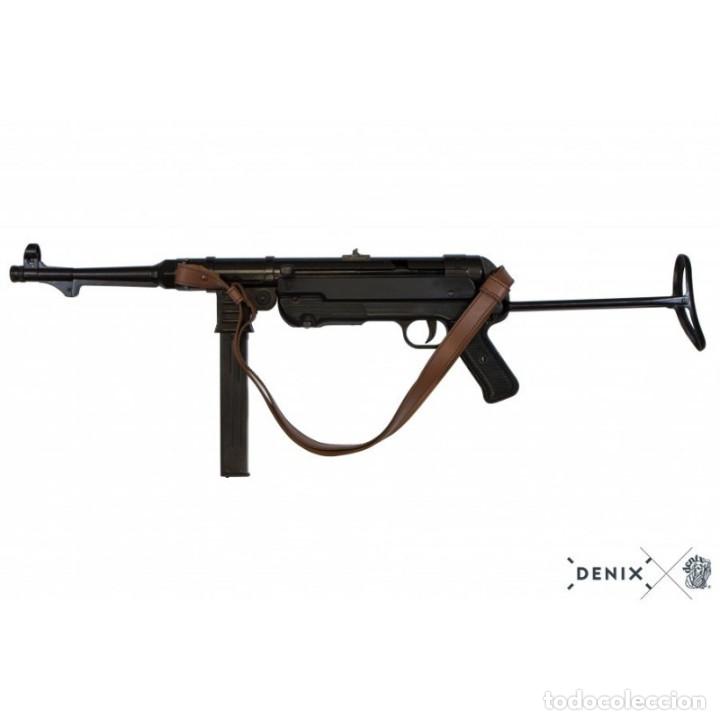Military Antiques: REPRODUCCI&Oacute;N SUBFUSIL MP40 DENIX