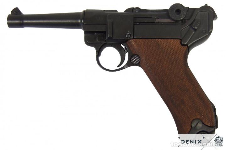 Militaria: REPRODUCCI&Oacute;N PISTOLA LUGER P08 DENIX