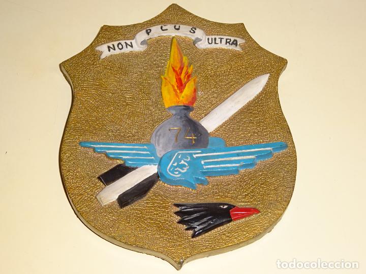 Military Antiques: METOPA MILITAR. REGIMIENTO DE ARTILLERIA N&ordm; 74, GRUPO MISILES HAWK. 23CM. 440GR