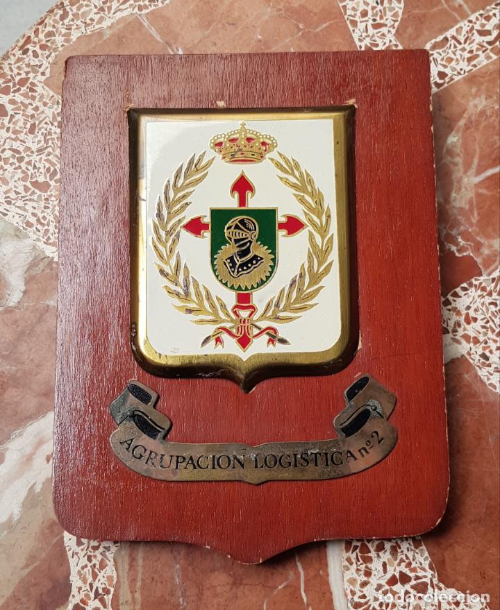Military Antiques: METOPA MILITAR EJERCITO ESPA&Ntilde;A AGRUPACION LOGISTICA NUM 2