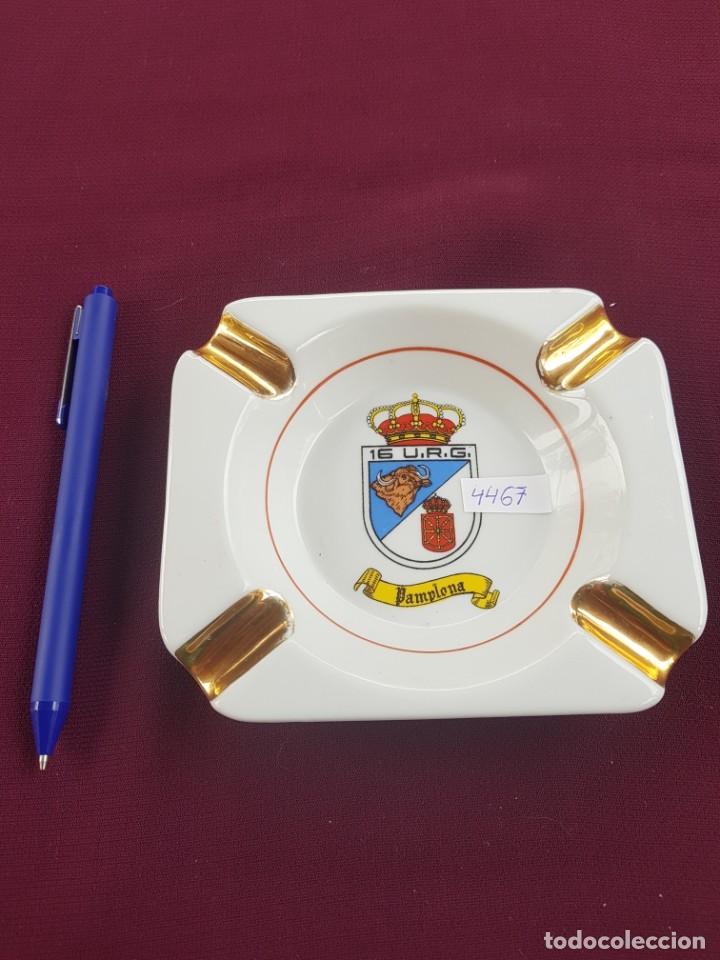 Military Antiques: Cenicero Policia Nacional 16.U.R.G Pamplona