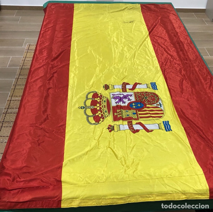 Military Antiques: BANDERA ESPA&Ntilde;OLA DE COMISAR&Iacute;A POLIC&Iacute;A NACIONAL , CUARTEL EJ&Eacute;RCITO ESPA&Ntilde;OL