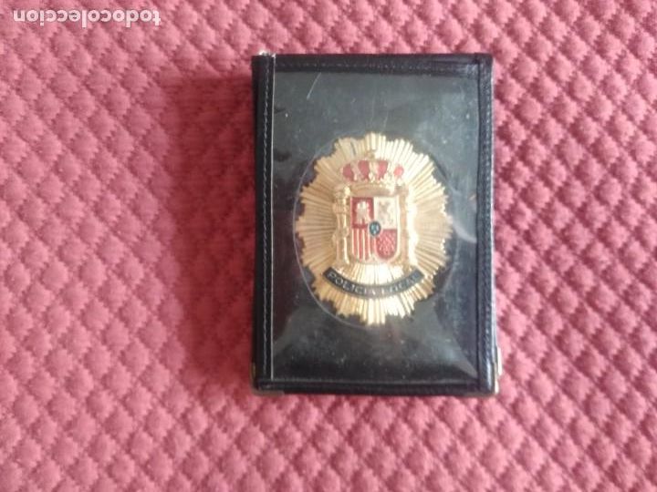 Militaria: CARTERA CON PLACA Policia Local