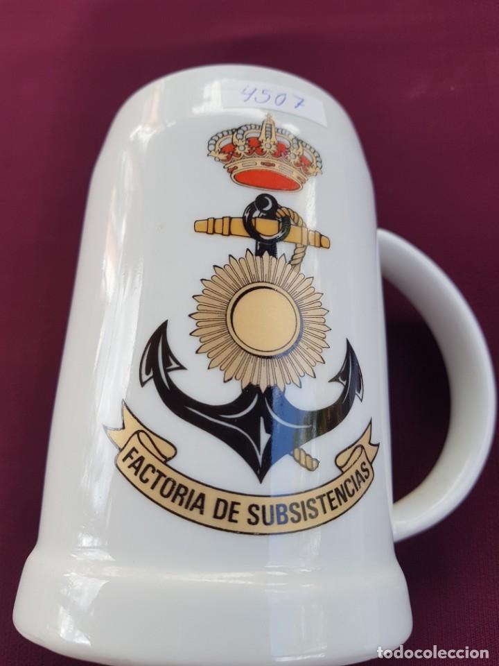Military Antiques: Jarra factor&iacute;a de subsistencias de la armada espa&ntilde;ola