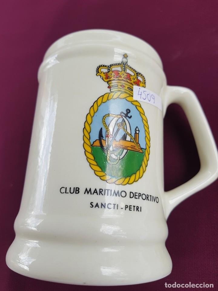 Military Antiques: Jarra club maritimo deportivo Santi-petri
