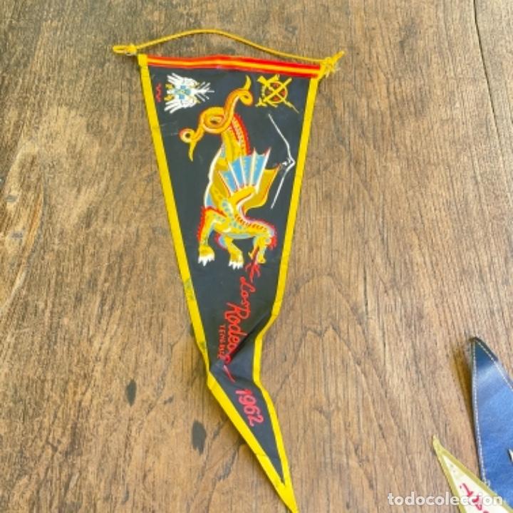 Military Antiques: Bander&iacute;n de la primera compa&ntilde;&iacute;a los rodeos Tenerife en 1962 frente de juventudes one