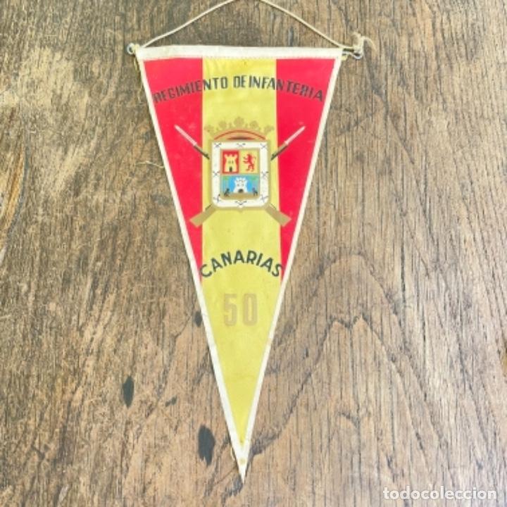 Military Antiques: Bander&iacute;n regimiento Canarias Num 50 8 de infanter&iacute;a