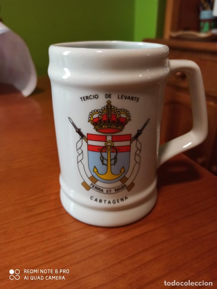 Military Antiques: Jarra Militar Tercio Levante Cartagena