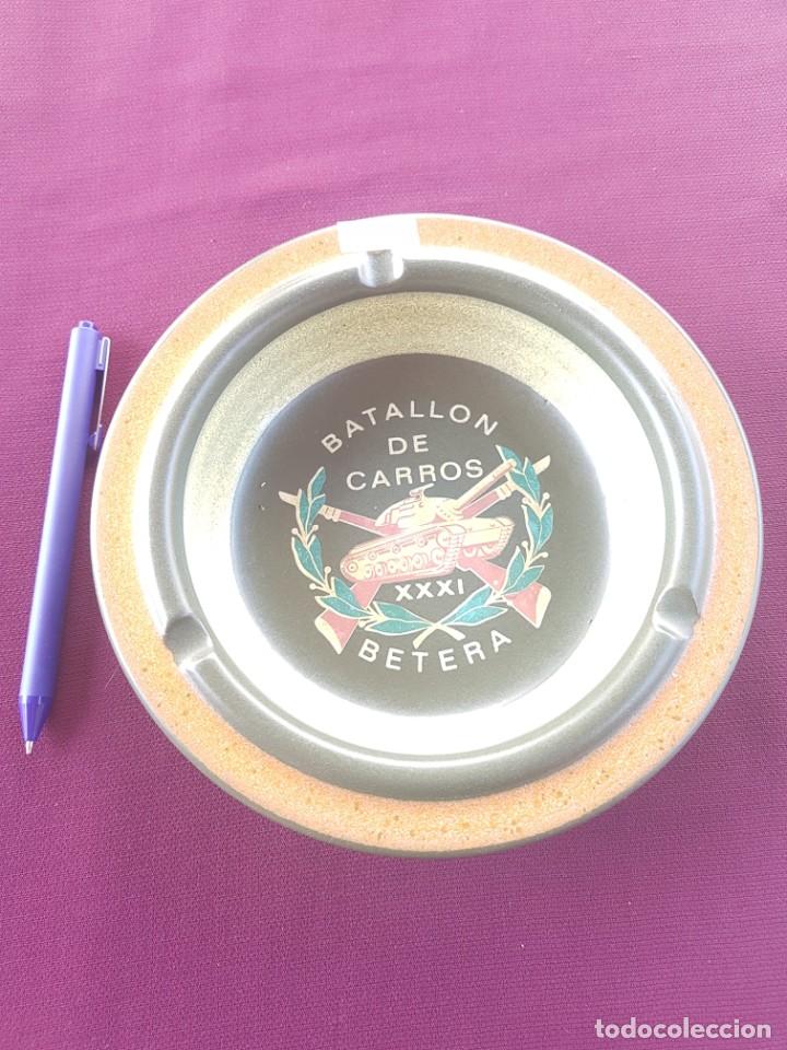 Military Antiques: Cenicero Batallon de carros XXXI Betera