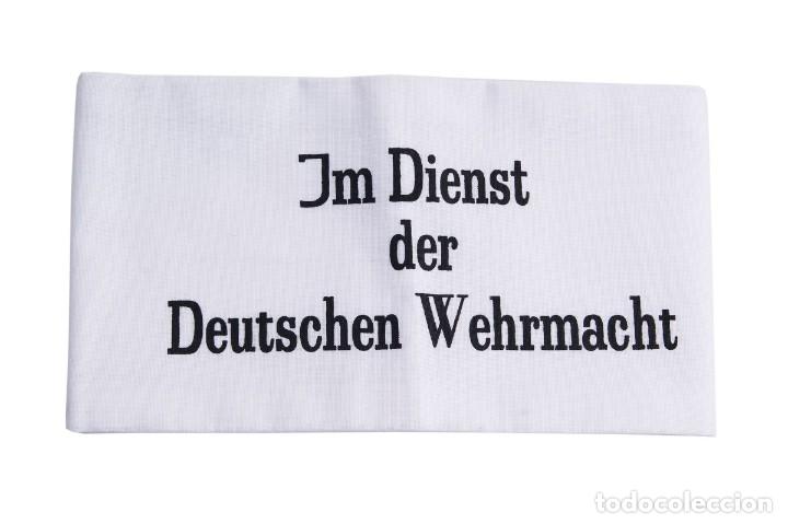 Military Antiques: REPRODUCCI&Oacute;N BRAZALETE &rdquo;IM DIENST DER DEUTSCHEN WEHRMACHT&rdquo;