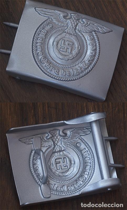 Military Antiques: REPRODUCCI&Oacute;N HEBILLA WAFFEN SS