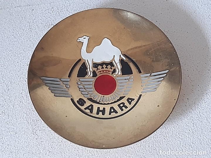 Military Antiques: ANTIGUO CENICERO MILITAR EJERCITO DEL AIRE CUERPO AVIACION DEL SAHARA ESPA&Ntilde;OL A&Ntilde;OS 70