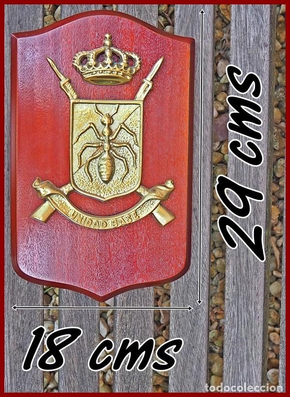 Militaria: 9/754..Unidad Base de infanter&iacute;a.....Mide.....29 X 18 cms.....Pesa 1,150 kgs