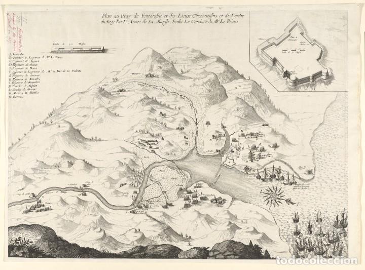 Militaria: R&Eacute;PLICA L&aacute;mina Sitio de Fuenterrab&iacute;a Hondarribia, Guip&uacute;zcoa. Espa&ntilde;a - Francia 1638 Tercios Espa&ntilde;oles