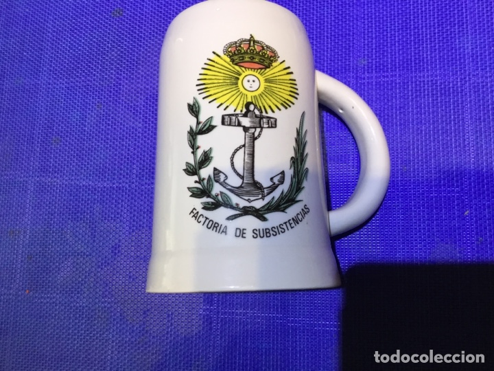 Military Antiques: JARRA CERVEZA ARMADA. FACTORIA DE SUBSISTENCIAS