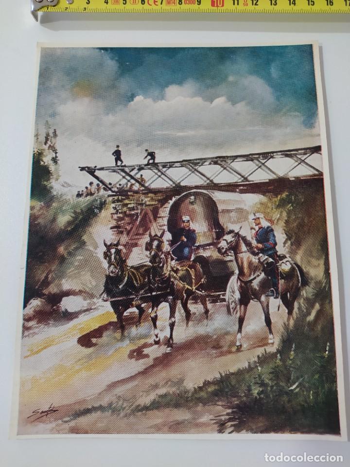 Military Antiques: RECORTE ILUSTRACI&Oacute;N MILITAR ANTIGUA EJ&Eacute;RCITO ESPA&Ntilde;OL
