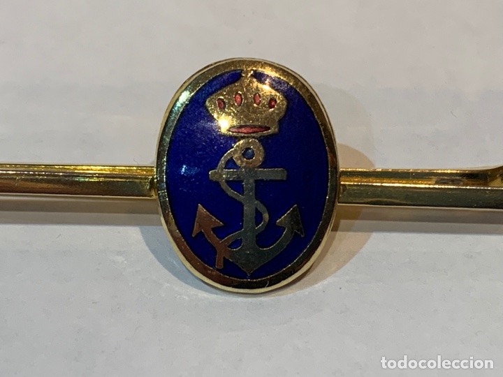 Militaria: Pisacorbata Armada Espa&ntilde;ola - esmaltado -