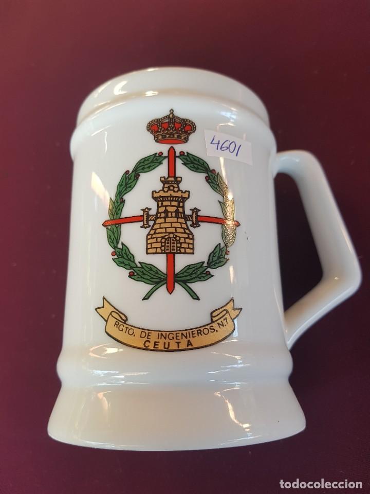 Military Antiques: Jarra. Regimiento Ingenieros Ceuta