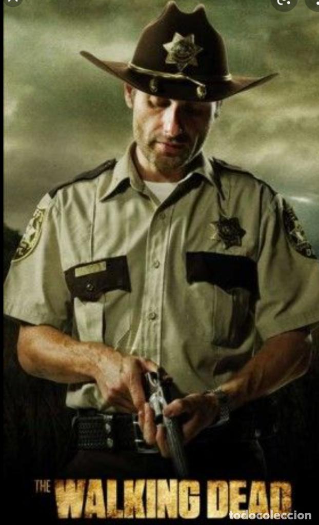 Military Antiques: Placa polic&iacute;a americana king walking dead