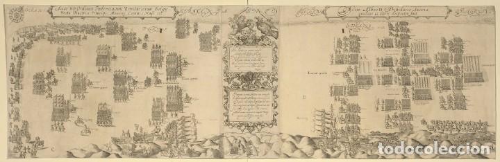 Militaria: R&Eacute;PLICA L&aacute;mina Batalla de Nieuwpoort, B&eacute;lgica. 1600. Guerras de Flandes Tercios Espa&ntilde;oles Siglo XVII