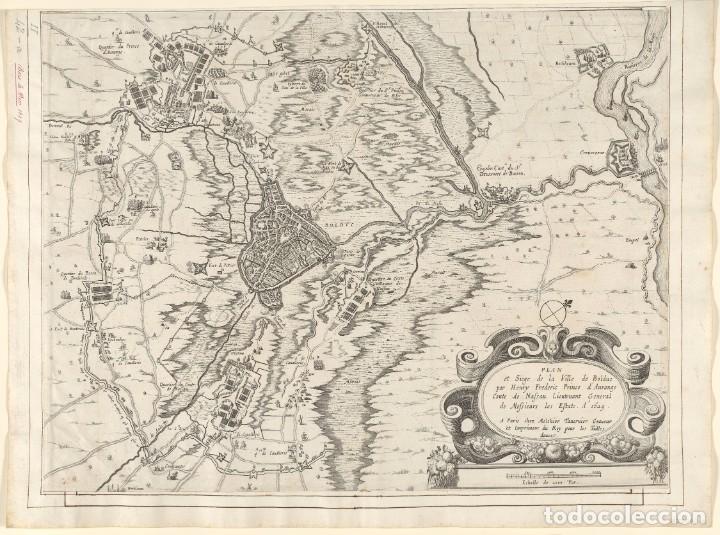 Militaria: R&Eacute;PLICA L&aacute;mina Sitio de Hertogenbosch, Espa&ntilde;a vs Holanda. 1629. Guerras de Flandes Tercios Espa&ntilde;oles