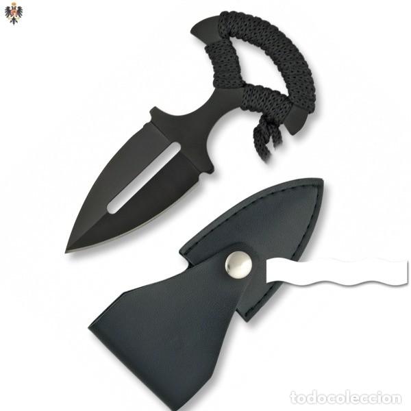Military Antiques: CUCHILLO SKINNER TACTICO + FUNDA RIGIDA