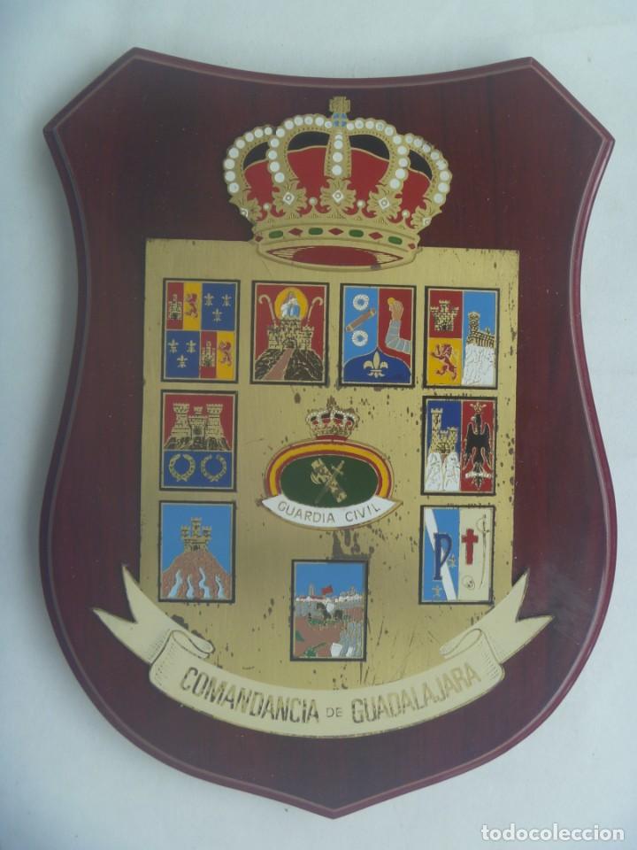 Military Antiques: GUARDIA CIVIL : METOPA DE LA COMANDANCIA DE GUADALAJARA